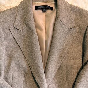 Anne Klein Gray Suit Set